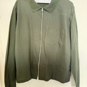 COS Relaxed Fit Green Top